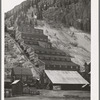 Mill of active goldmine East of Silverton. San Juan County, Colorado