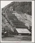 Mill of active goldmine East of Silverton. San Juan County, Colorado