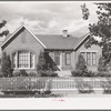 Home of Mormon farmer at Santa Clara, Utah. See general caption