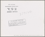 FSA cooperative irrigation project, Washington County, Utah