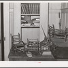 Miniature furniture made by brother of Perry Warner, small farmer in Tehama County, California