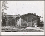 Farm home of Jo Webster, small farmer in El Camino district. Tehama County, California