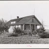 Farm home of Elof Hansen owner of land in Yuba County, California. He owes federal land bank loan of twenty-two hundred dollars against this land (as of March 13, 1939)