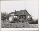 Farm home of Elof Hansen owner of land in Yuba County, California. He owes federal land bank loan of twenty-two hundred dollars against this land (as of March 13, 1939)
