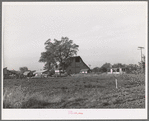 Farm buildings of full owner of forty acres of good land in Tehama County, California