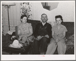 Family of Paul Erickson, small farm owner in Yuba County, California