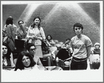 Rita Mae Brown, in Lavender Menace t-shirt, at the Lavender Menace Action