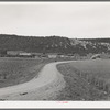 Rural scene. Taos County, near Penasco, New Mexico