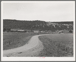 Rural scene. Taos County, near Penasco, New Mexico