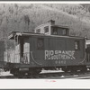 Caboose of the Rio Grande Southern, Narrow Gauge Railway
