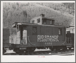 Caboose of the Rio Grande Southern, Narrow Gauge Railway