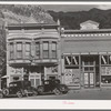 Store building. Ouray is the center of a gold mining region and is developing as a tourist center. Ouray, Colorado