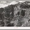 Road going up to Smugglers Mine. Telluride, Colorado