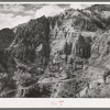 Road going up to Smugglers Mine. Telluride, Colorado
