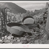 Remains of gold mill. Telluride, Colorado