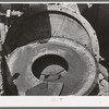 Huge wooden wheels found in abandoned gold mill at Telluride, Colorado