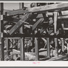 Timbering and mill work of abandoned gold mill at Telluride, Colorado