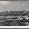 High and lofty mountains dominate the valleys in Ouray County, Colorado