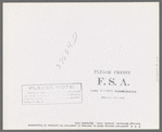 FSA supervisor handing check to chairman of committee for purchase of cooperative ensilage harvester. Cornish, Utah