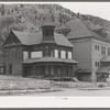 Old residence and former miners' union hall, now the post office. Telluride, Colorado