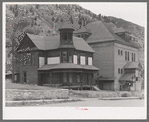 Old residence and former miners' union hall, now the post office. Telluride, Colorado