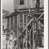 Detail of abandoned mine. San Juan County, Colorado