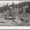 Abandoned mine in San Juan County, Colorado