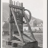 Outmoded ore stamp mill on display at Silverton, Colorado