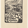 Wrapper addressed to John Quinn, Albemarle Hotel receipt, exlibrises