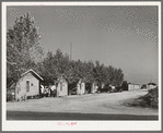 Housing for married people of Earl Fruit Company ranch. East of Delano, California