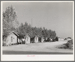 Housing for married people of Earl Fruit Company ranch. East of Delano, California