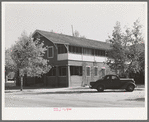 Bunk house at Earl Fruit Company ranch. Kern County, California