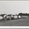 Housing for white transient workers at Giffen Ranch. Southwest Mendota, California