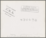 House for member of the Mineral King cooperative farm. Tulare County, California