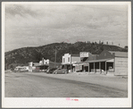 Part of the main street of Summit City, Shasta County, California. This is a boom town grown up in the vicinity of Shasta Dam now under construction