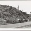 Trailer and tent camp of construction workers at Shasta Dam. Summit City, California