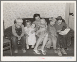 Family of Mormon farmer. Santa Clara, Utah
