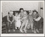 Family of Mormon farmer. Santa Clara, Utah