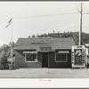 Post office. Summit City, California, boom town near Shasta Dam