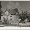 Old Mormon house at Tropic, Utah