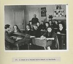 A class at a Polish Girls School in Scotland.