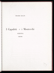 I Capuletti et i Montecchi