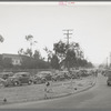 Traffic at intersection. San Diego, California