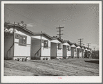 Tourist court which caters to employees of defense industries. San Diego, California. Rental fees at these courts are from five to ten dollars a week, usually eight dollars, and include small room, bath and kitchenette equipped with two burner gas plates