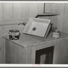 Unconnected sink in tourist court which is being constructed for use of workmen at the naval air base. Corpus Christi, Texas. There is a shortage of skilled labor in Corpus Christi and consequently it is difficult to get plumbing work completed when plan