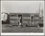 Exterior of house of workman family. Corpus Christi, Texas