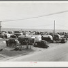 View of part of large trailer court Corpus Christi, Texas