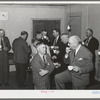 Refreshments at farmers' night meeting. Gold Hill, Placer County, California