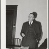 Speaker at farmers' meeting. Gold Hill, Placer County, California
