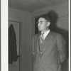 Speaker at farmers' meeting. Gold Hill, Placer County, California